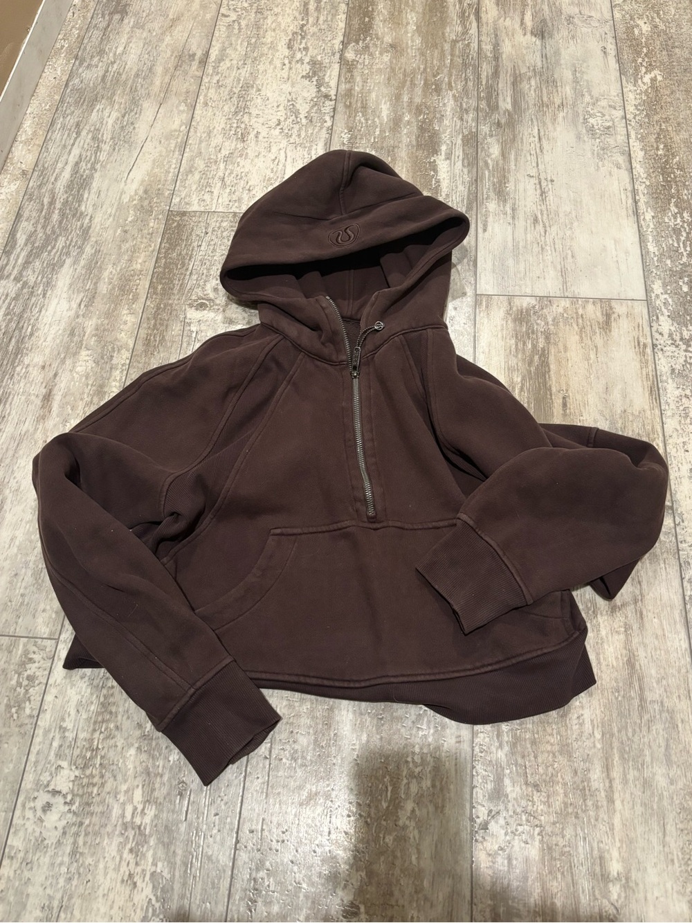 lululemon athletica Chocolate Brown Hoodie